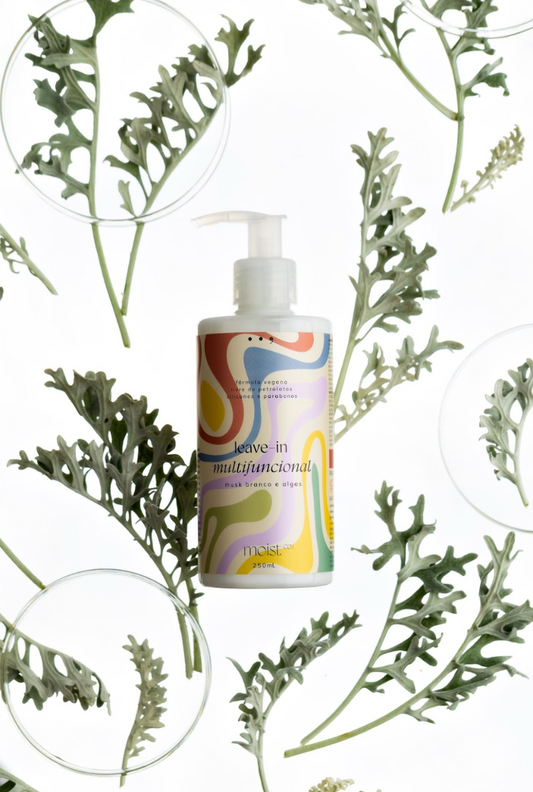 Leave-in Hidratante de Musk Branco e Algas