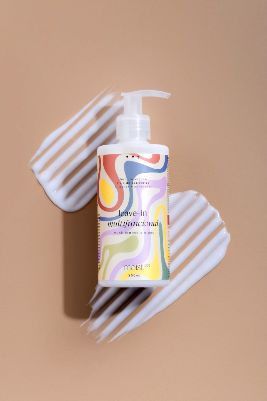 Leave-in Hidratante de Musk Branco e Algas