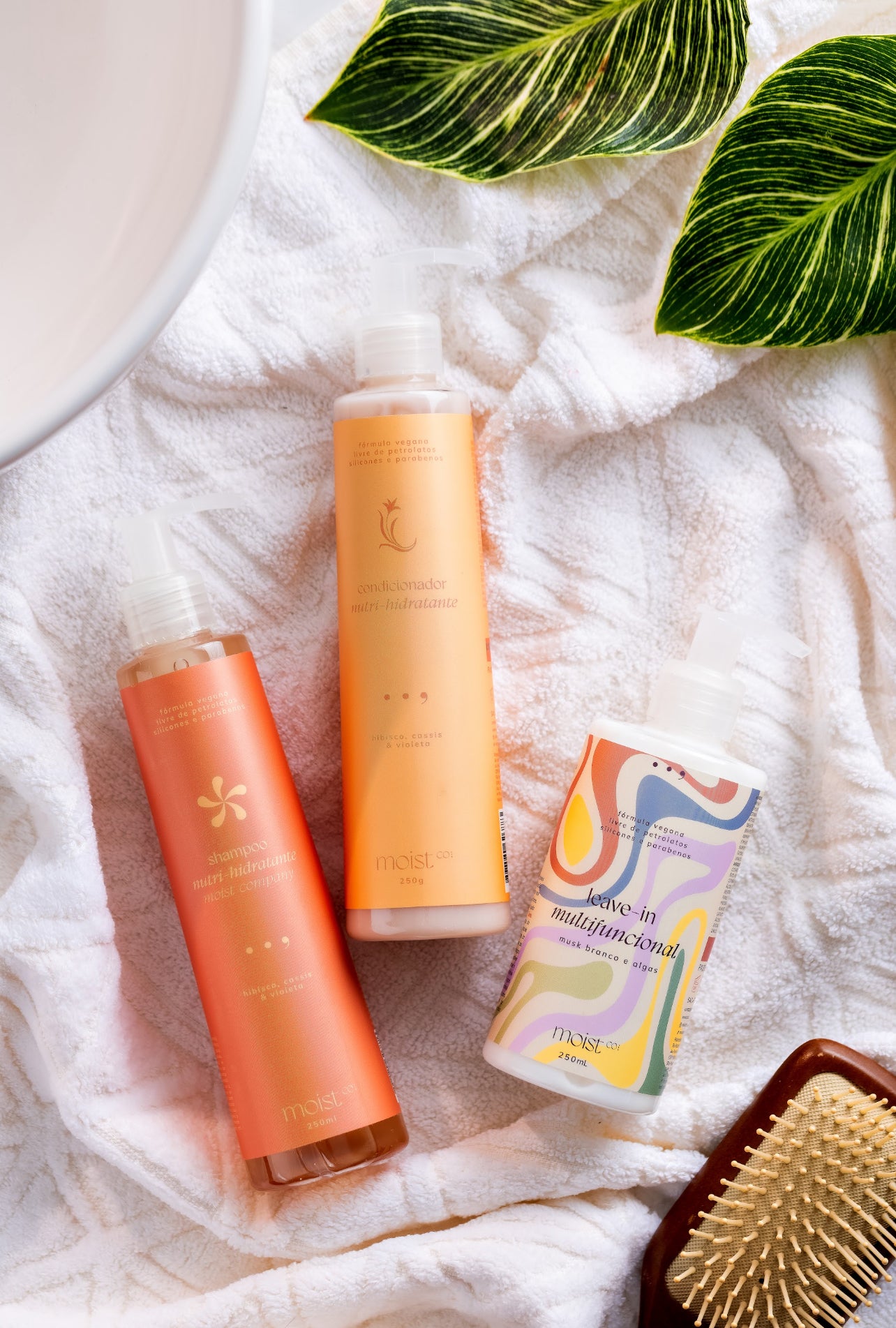 Kit Full Hidratante - Shampoo, Condicionador e Leave-in